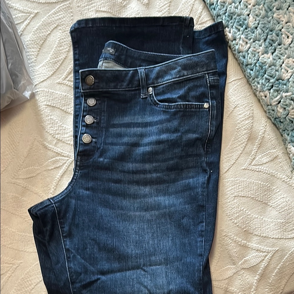 Dark Wash Denim Jeans